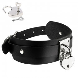 Collar Met Hartjes Slot